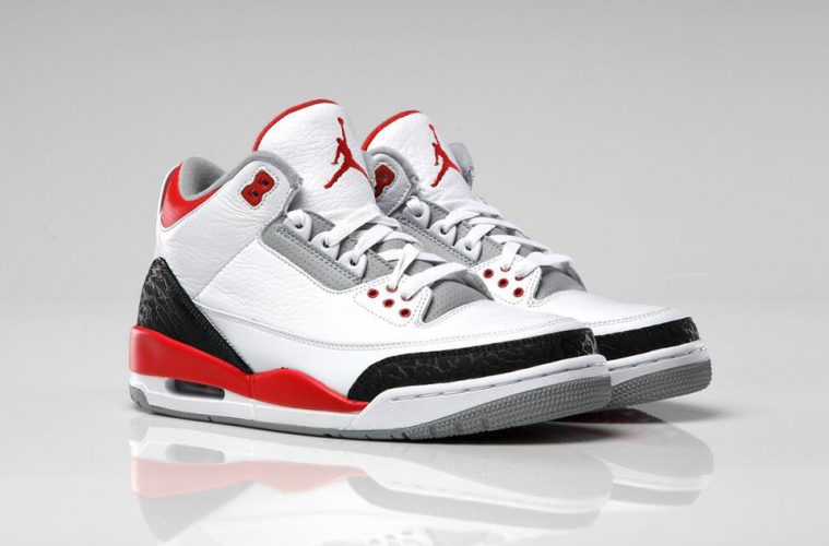 Air Jordan III 'Fire Red' - Sneakers Magazine
