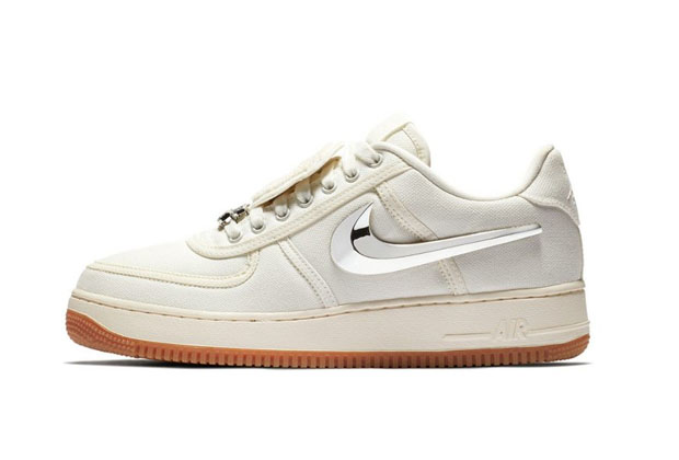 air force 1 con swoosh intercambiabile