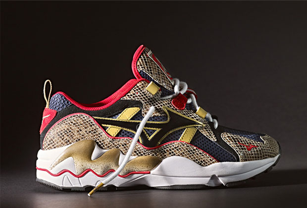 24 Kilates x Mizuno Wave RIder 1 King Kobra - Sneakers Magazine