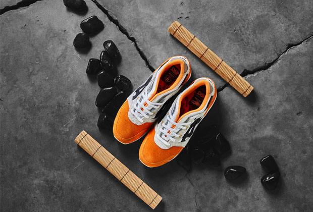 asics orange koi