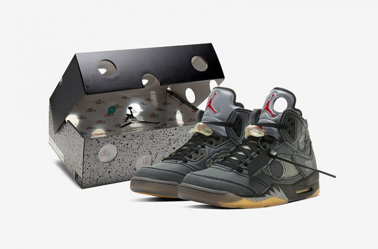 Release date: Off-White x Air Jordan 5 - Sneakers Magazine